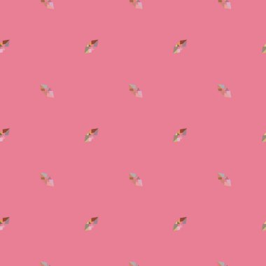 Kusursuz geometrik süs deseni. Vektör illüstrasyonu 