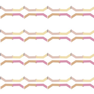 Kusursuz geometrik süs deseni. Vektör illüstrasyonu 