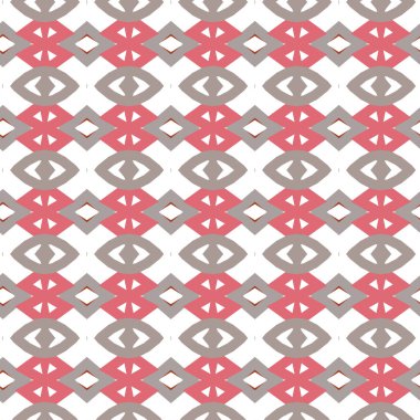 Modern geometrik vektör tasarımı, kusursuz desen çizimi