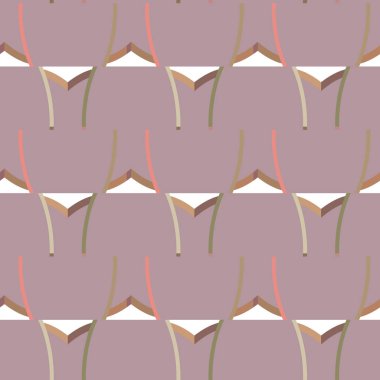 Soyut illüzyon arka planı. Kusursuz geometrik süslemeli görüntü