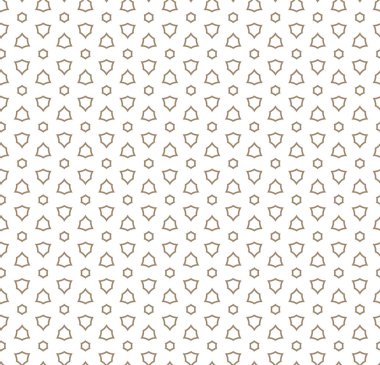 Kusursuz geometrik süs deseni. Vektör illüstrasyonu 