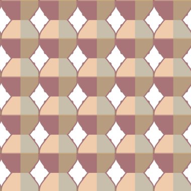 Soyut illüzyon arka planı. Kusursuz geometrik süslemeli görüntü