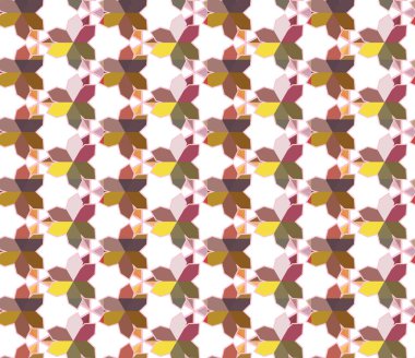 Soyut geometrik şekilli kusursuz vektör arkaplanı