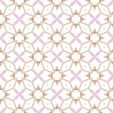 Kusursuz geometrik süs deseni. Vektör illüstrasyonu 