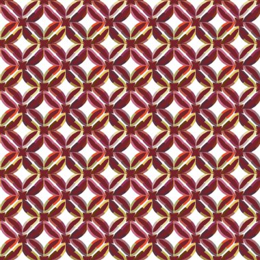 Kusursuz geometrik süs deseni. Vektör illüstrasyonu 