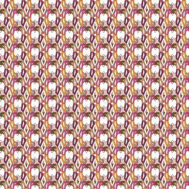 Kusursuz geometrik süs deseni. Vektör illüstrasyonu 