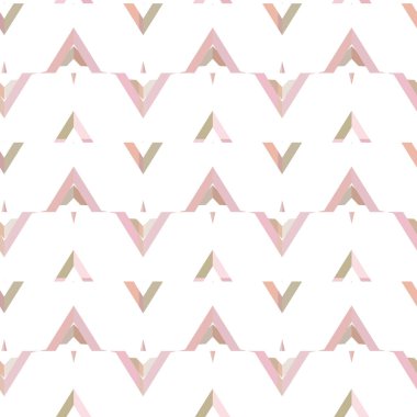 Kusursuz geometrik süs deseni. Vektör illüstrasyonu 