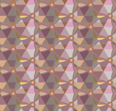 Soyut geometrik şekilli kusursuz vektör arkaplanı