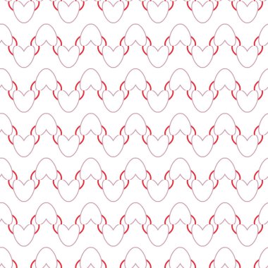 Soyut illüzyon arka planı. Kusursuz geometrik süslemeli görüntü