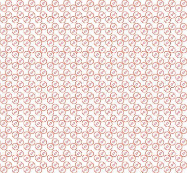 Kusursuz geometrik süs deseni. Vektör illüstrasyonu 