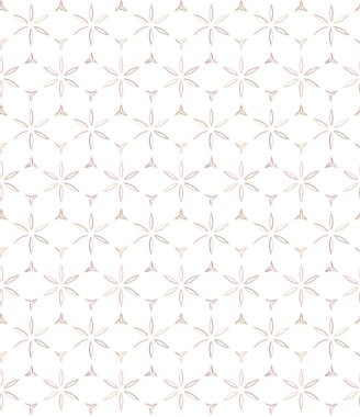 Kusursuz geometrik süs deseni. Vektör illüstrasyonu 