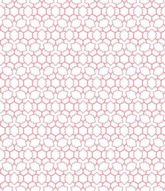 Kusursuz geometrik süs deseni. Vektör illüstrasyonu 