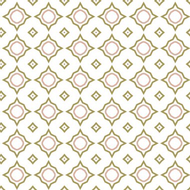 Modern geometrik vektör tasarımı, kusursuz desen çizimi