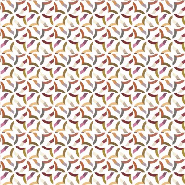 Geometrik şekilli kusursuz desen. vektör illüstrasyonu