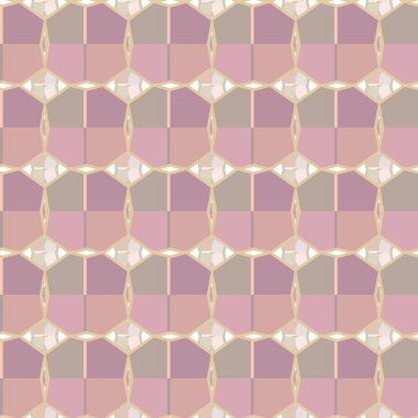 Soyut illüzyon arka planı. Kusursuz geometrik süslemeli görüntü