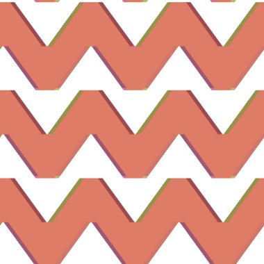 Soyut illüzyon arka planı. Kusursuz geometrik süslemeli görüntü