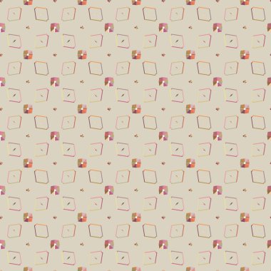 Soyut illüzyon arka planı. Kusursuz geometrik süslemeli görüntü