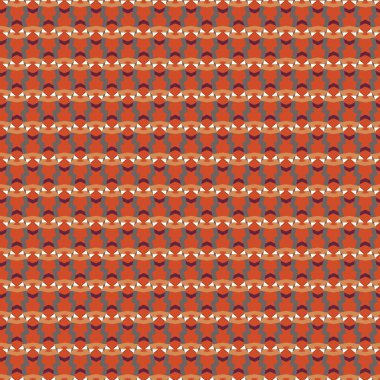 Modern geometrik vektör tasarımı, kusursuz desen çizimi