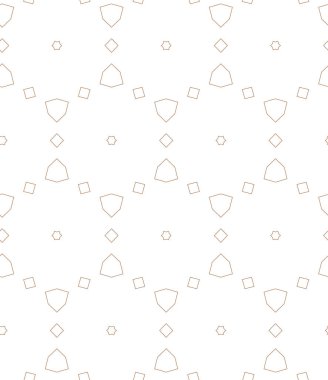 Soyut illüzyon arka planı. Kusursuz geometrik süslemeli görüntü