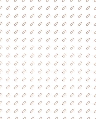 Kusursuz geometrik süs deseni. Vektör illüstrasyonu 