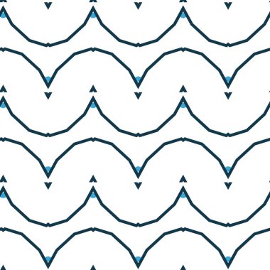 Soyut illüzyon arka planı. Kusursuz geometrik süslemeli görüntü