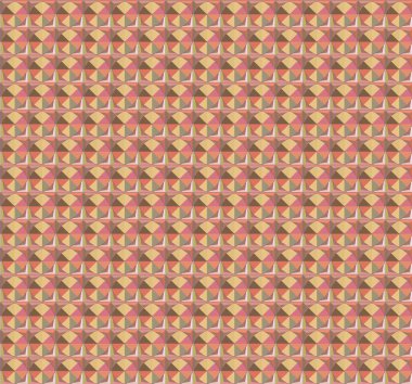 Soyut illüzyon arka planı. Kusursuz geometrik süslemeli görüntü