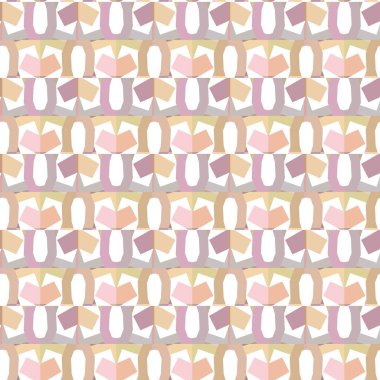 Soyut illüzyon arka planı. Kusursuz geometrik süslemeli görüntü