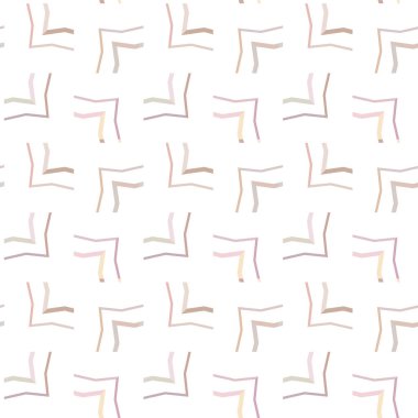 Modern geometrik vektör tasarımı, kusursuz desen çizimi