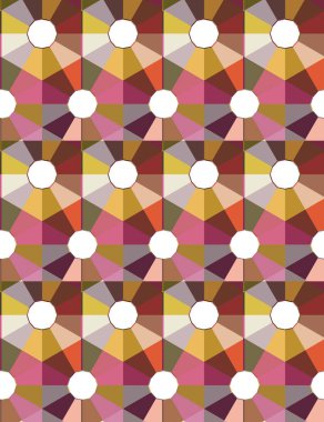 Soyut geometrik şekilli kusursuz vektör arkaplanı