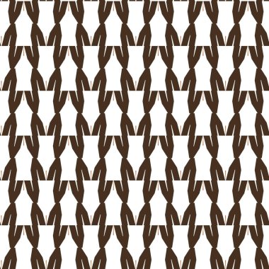 Soyut illüzyon arka planı. Kusursuz geometrik süslemeli görüntü