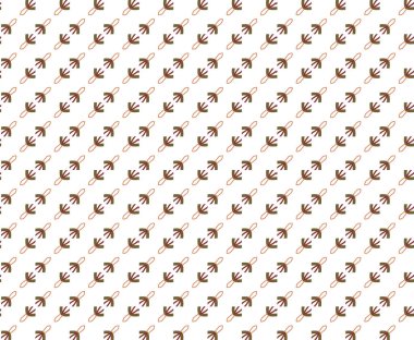 Kusursuz geometrik süs deseni. Vektör illüstrasyonu 