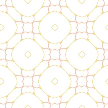 Soyut illüzyon arka planı. Kusursuz geometrik süslemeli görüntü