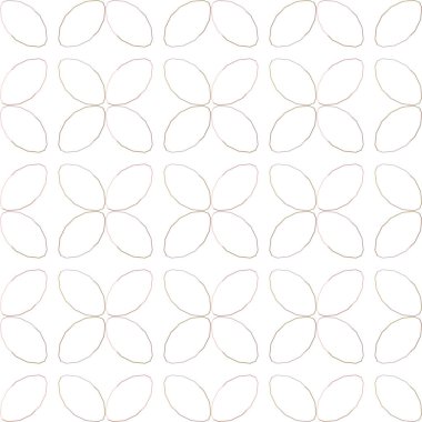 Modern geometrik vektör tasarımı, kusursuz desen çizimi