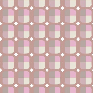 Soyut illüzyon arka planı. Kusursuz geometrik süslemeli görüntü