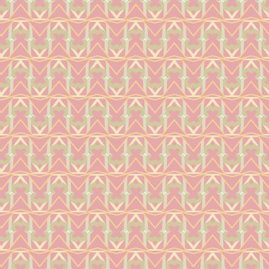 Kusursuz geometrik süs deseni. Vektör illüstrasyonu 