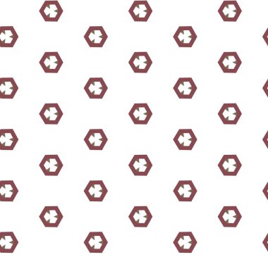 Soyut geometrik şekilli kusursuz vektör arkaplanı