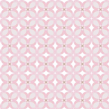 Soyut geometrik şekilli kusursuz vektör arkaplanı