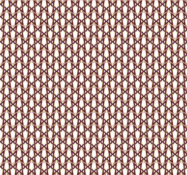 Geometrik şekilli kusursuz desen. vektör illüstrasyonu