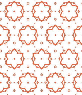 Geometrik şekilli kusursuz desen. vektör illüstrasyonu