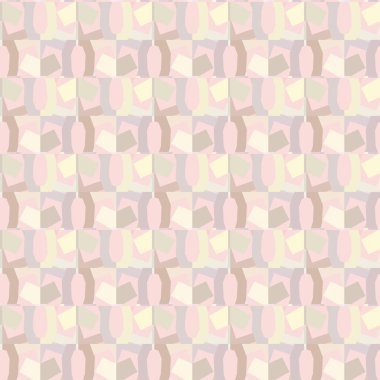 Modern geometrik vektör tasarımı, kusursuz desen çizimi