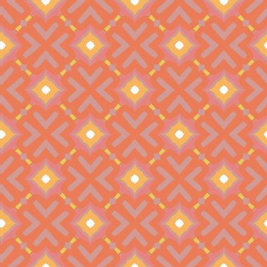 Soyut illüzyon arka planı. Kusursuz geometrik süslemeli görüntü