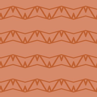 Kusursuz geometrik süs deseni. Vektör illüstrasyonu 