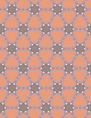 Soyut illüzyon arka planı. Kusursuz geometrik süslemeli görüntü