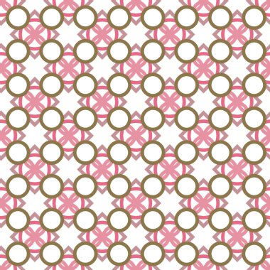 Soyut illüzyon arka planı. Kusursuz geometrik süslemeli görüntü