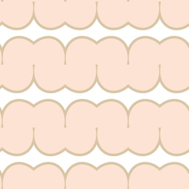 Soyut vektör geometrik dikişsiz desen. beyaz çizgi örgülü modern minimalist arkaplan