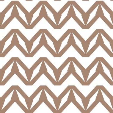 Soyut vektör geometrik dikişsiz desen. beyaz çizgi örgülü modern minimalist arkaplan