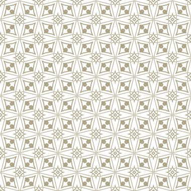 Soyut vektör geometrik dikişsiz desen. beyaz çizgi örgülü modern minimalist arkaplan