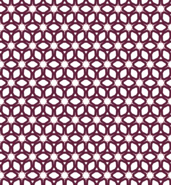 Dikensiz geometrik süslemeli görüntü. Soyut illüzyon arka planı