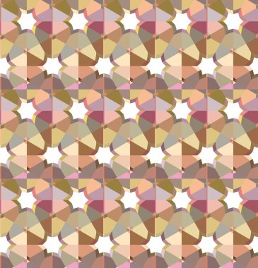 Soyut illüzyon arka planı. Kusursuz geometrik süslemeli görüntü