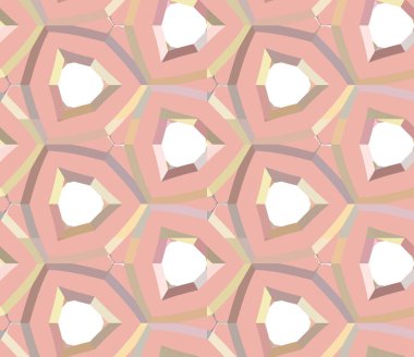 Kusursuz geometrik süslemeli desen